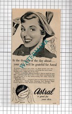 Astral Cream  ADVERT  - 1951 Cutting