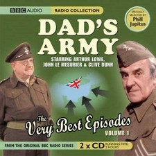 DAD'S ARMY THE VERY BEST EPISODES VOLUME 1 - NEW UNSEALED - 2 CD BBC AUDIO CD