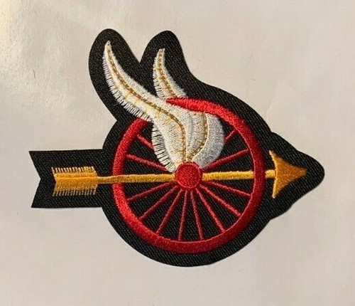 Winged wheel patch - winged,