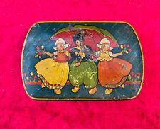 Antique Dutch theme toffee tin. Harry Vincent of Hunnington, Worcestershire.