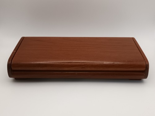 Vintage elegant rounded wooden