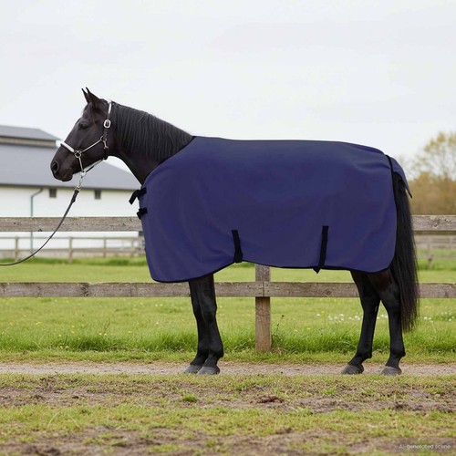 Horse blanket navy - horse, blue