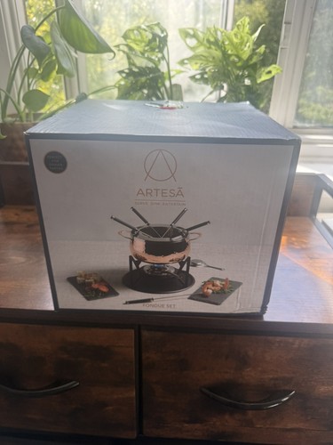 Artesa fondue set with ceramic - artesa,