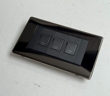 Screwless Black Nickel Chrome