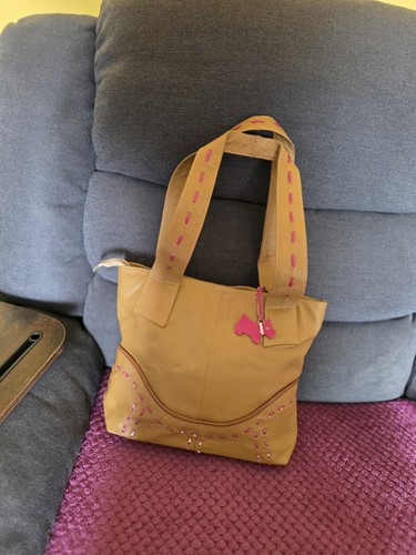 Radley light tan leather bag - tan,