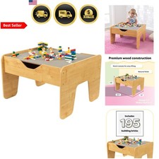 Wooden Kid Activity Table with