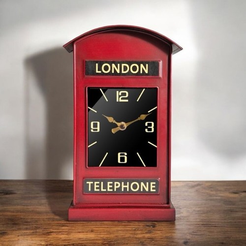 London telephone mantel - mantel, clock