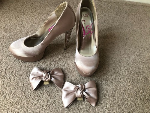 Lipsy nude patent court shoes - nude,