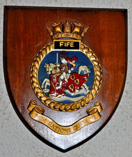 HMS Fife ward room shield