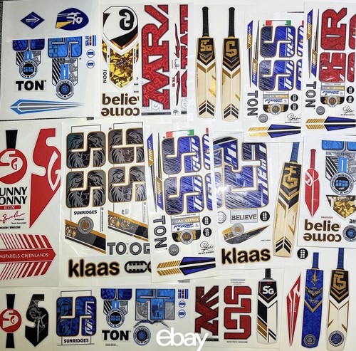 Cricket bat stickers - bat,