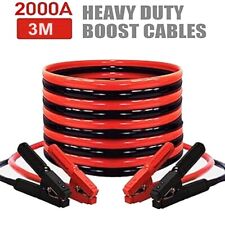 3M Heavy Duty Jump Leads 2000AMP Car Van Battery Starter Booster Cables Jumper