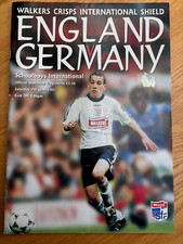 England v Germany Schoolboys International at Wembley 7 June 1997