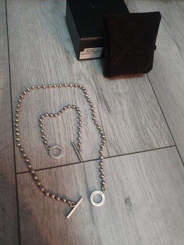 Gucci braclet and necklace set - braclet,