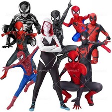 Kids SpiderMan Cosplay Costume