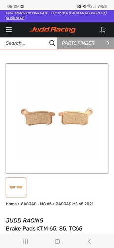 Judd racing bp002 - brake, pads