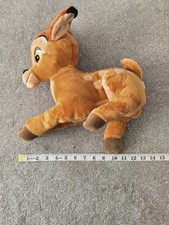 Disney Bambi Soft Plush 14 inch Cuddly Toy Disneyland Paris VGC