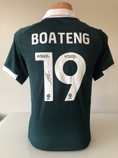 Signed Malachi Boateng Plymouth Argyle 2025/26 Shirt COA