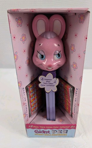 Giant musical pez pink purple - musical,