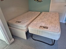 Trundle Bed with Two Single Mattresses