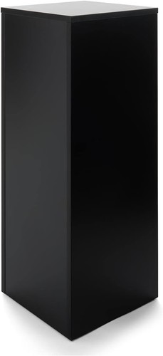 Black display pedestal stand - display,