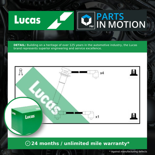 Leads ignition cables set - ht,