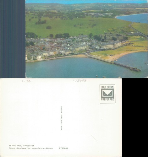 Aerial view beaumaris - aerial, of