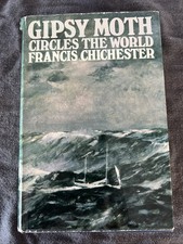 Signed copy of Gipsy Moth Circles The World by Sir Francis Chichester 1967 RARE