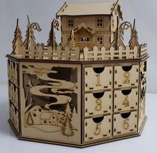 Large Wooden MDF Snowman's