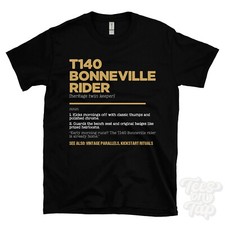 T140 Bonneville Rider T-Shirt