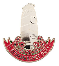 Poppies Enamel Pin Badges