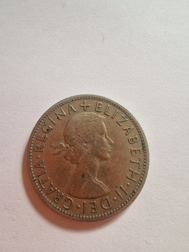 1954 half crown queen - uk,