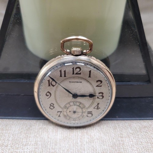 Vintage 1924 waltham 12s gold - 12s,