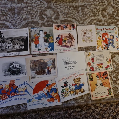 Vintage 1940 60s christmas - vintage,