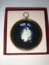 Peter Bates Miniatures 13th edition 1970s vintage cameo boy and girl Boxed item