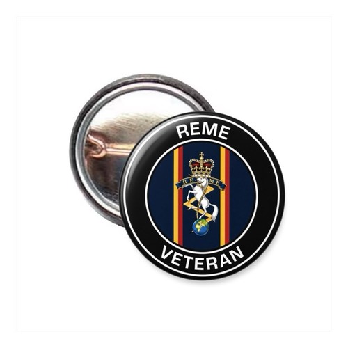 Reme veteran 25mm pin badge - veteran,