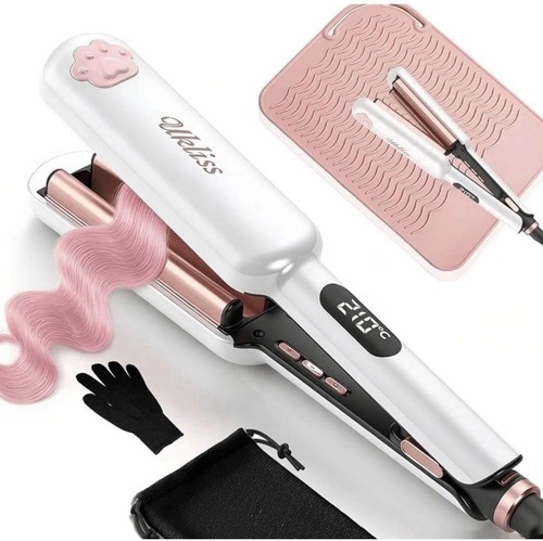 Hair crimper triple - hair, barrel
