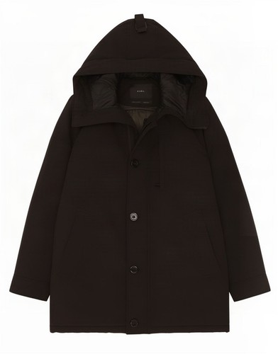 Zara mens hooded padded coat - hooded,