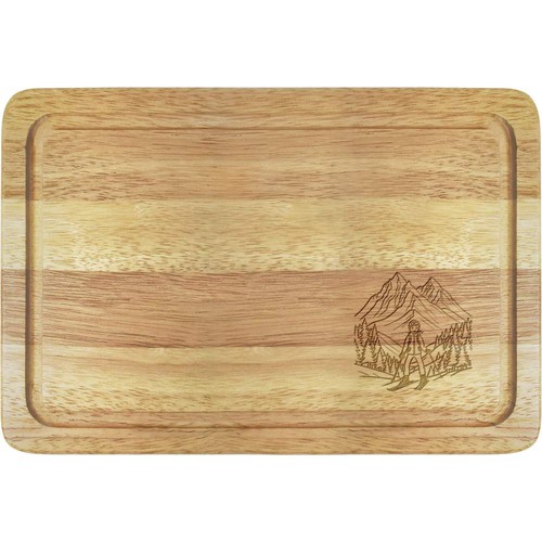 Mountain skiing wooden - 'mountain,