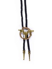 Cowboy Bootlace Tie Steer &