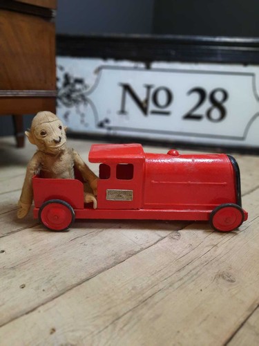 Vintage red triang express toy - express,