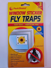 Fly trap window stickers - fly,