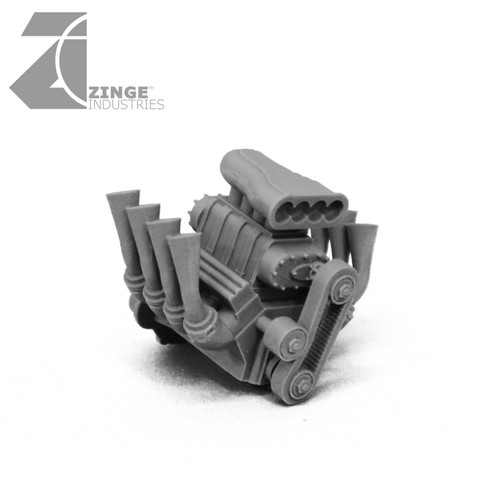 Zinge industries engine - industries, v8