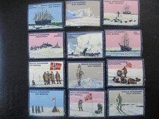 (14822) 12 x Advertising Stamps - Roald Amundsen