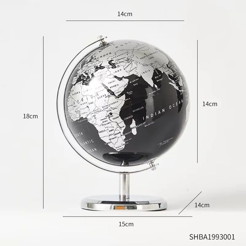 World globe desk decor retro - world,