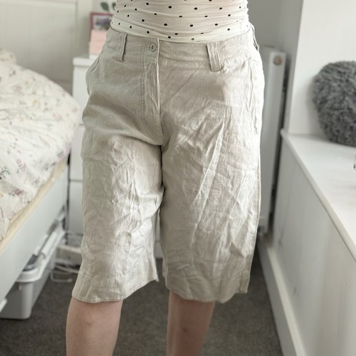 Next women 100 linen shorts - women's,