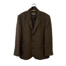 Oliver Sweeney Moon Tweed Wool Made in England Yorkshire Blazer Jacket Men’s XXL