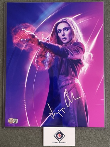 Elizabeth olsen signed - signed, 11x14