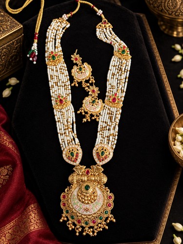 Indian set gold tone - indian,