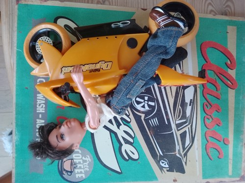 Bratz boy with motorbike - bratz,
