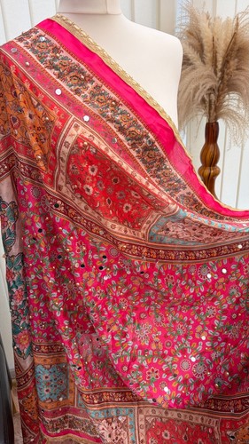 Indian multicoloured dupatta - indian,